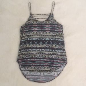 Tribal Print Tank Top